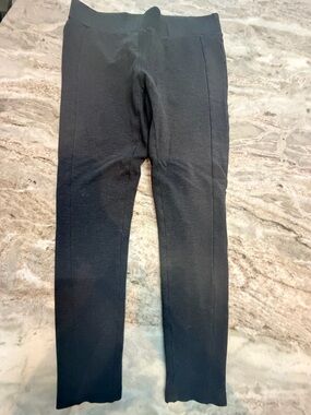 LOFT Pull On Ponte Pants Small Gray Slim Stretch Work Office Pants Women’s S